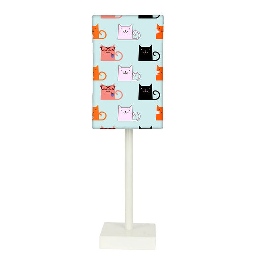 Tall Table Lamp For Living Rooms -   Cute Cat World Nutcase