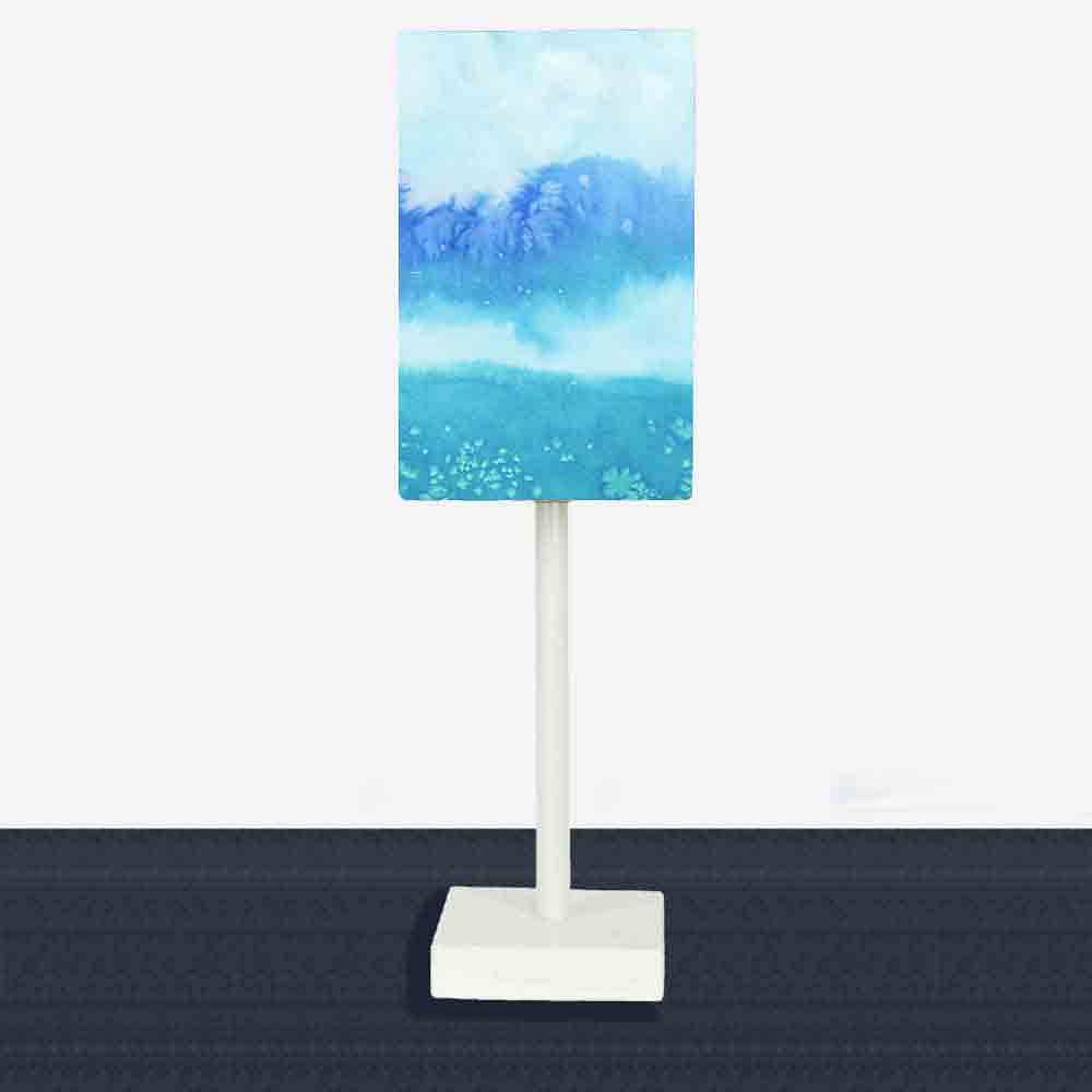 Blue Shade Cool Bedside Lamps for Living Room Nutcase