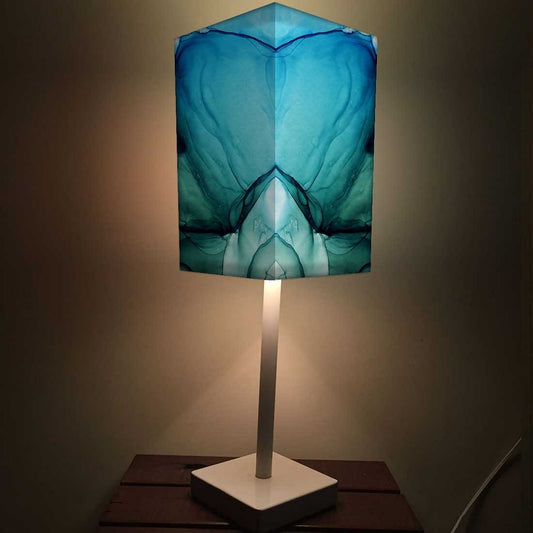Small Table Lamps with Fabric Shade for Bedroom Nutcase