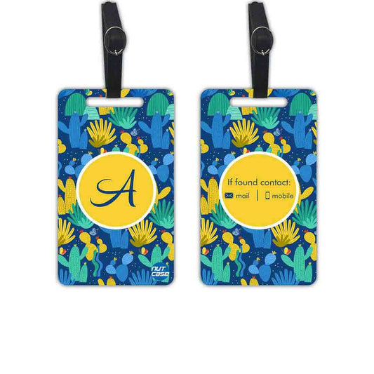 Unique Custom Luggage Tag online - Add your Name - Set of 2 Nutcase