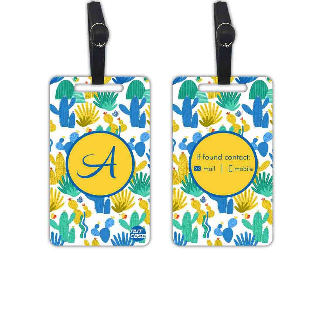 Cool Custom Suitcase Luggage Tag - Add your Name - Set of 2 Nutcase