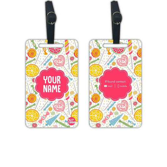 Customized Children Luggage Tags - Add your Name - Set of 2 Nutcase