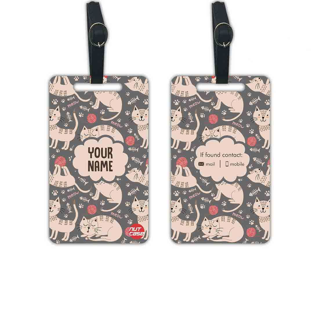 Personalized Children Luggage Tag - Add your Name - Set of 2 Nutcase