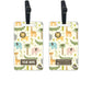 Cute Custom-Made Luggage Tag for Kids - Add your Name - Set of 2 Nutcase