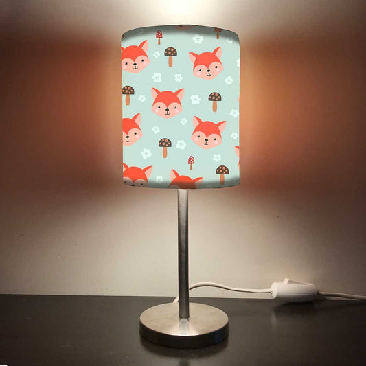 Modern Kids Room Bedside Lamps - Cool Fox 0005 Nutcase