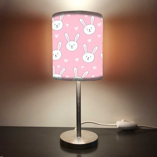 Pink Kids Bedside Lamp for Bedroom - 0006 Nutcase