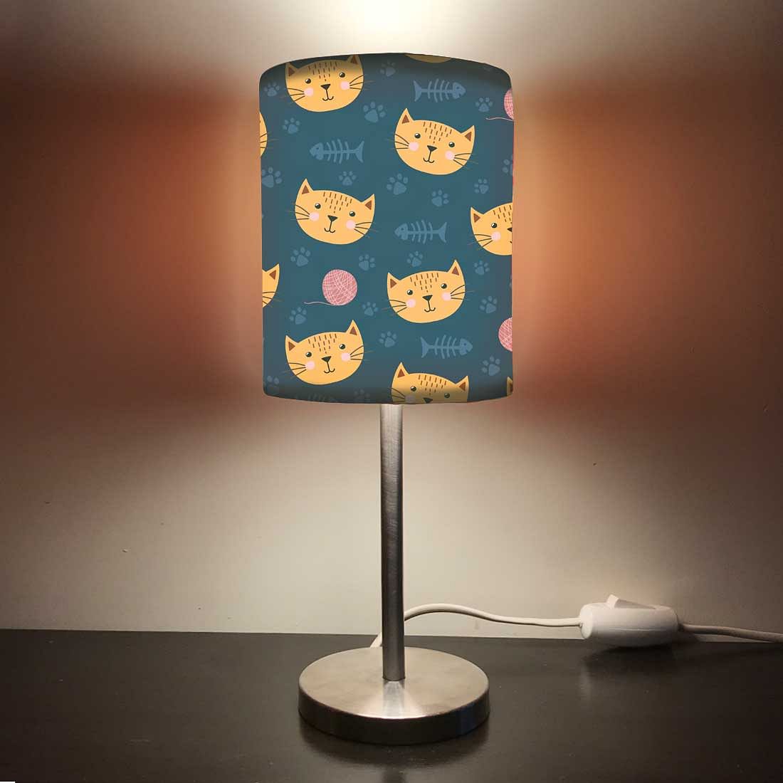 Cat Childrens Bedside Lamp for Kids Bed - 0008 Nutcase