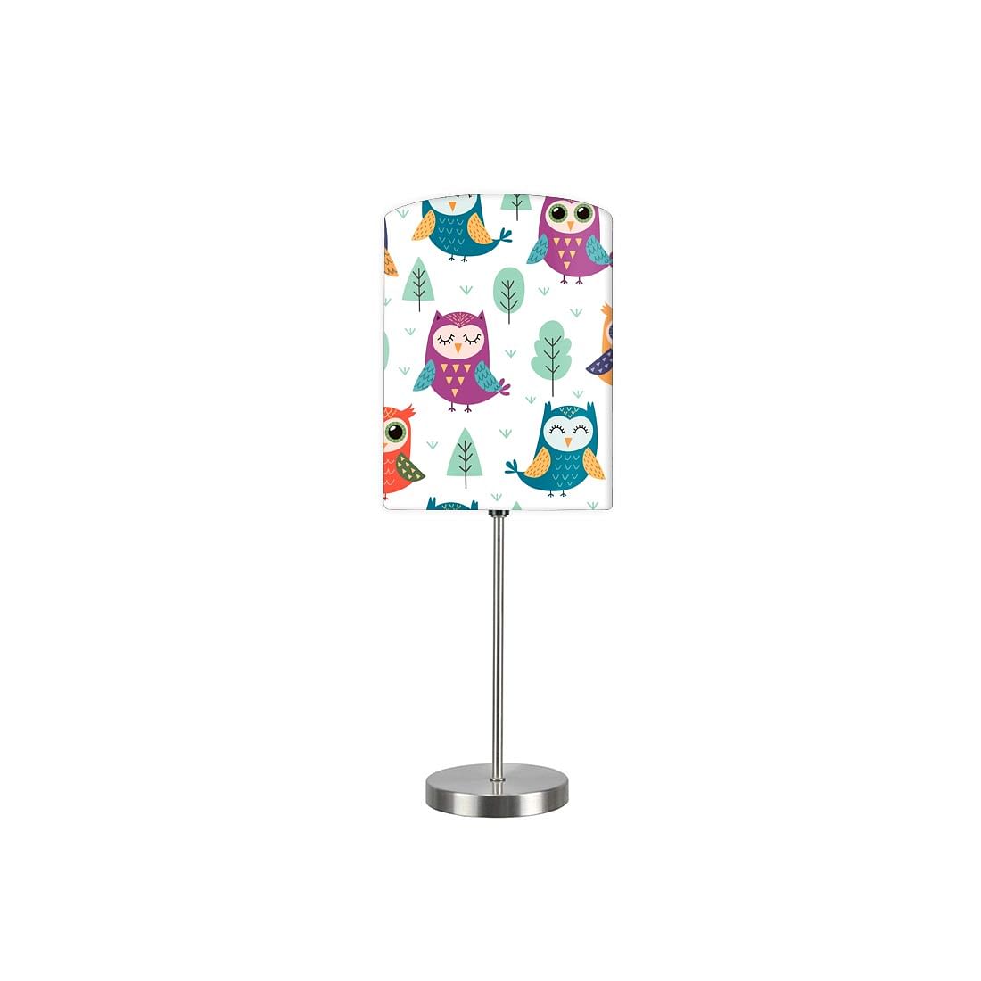 Childrens Table Lamp for Bedroom - Owl 0009 Nutcase