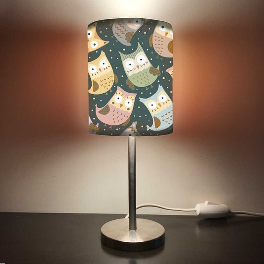 Awake Owl Mini Light Lamps for Kids Room - 0017 Nutcase