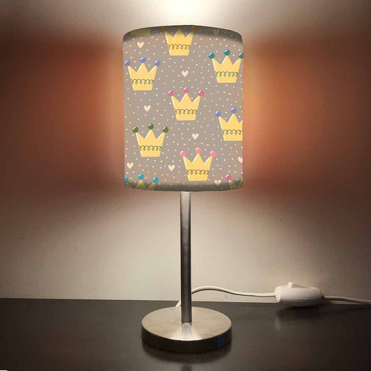 Beautiful Table Lamps for Reading Night Light - Crown 0076 Nutcase