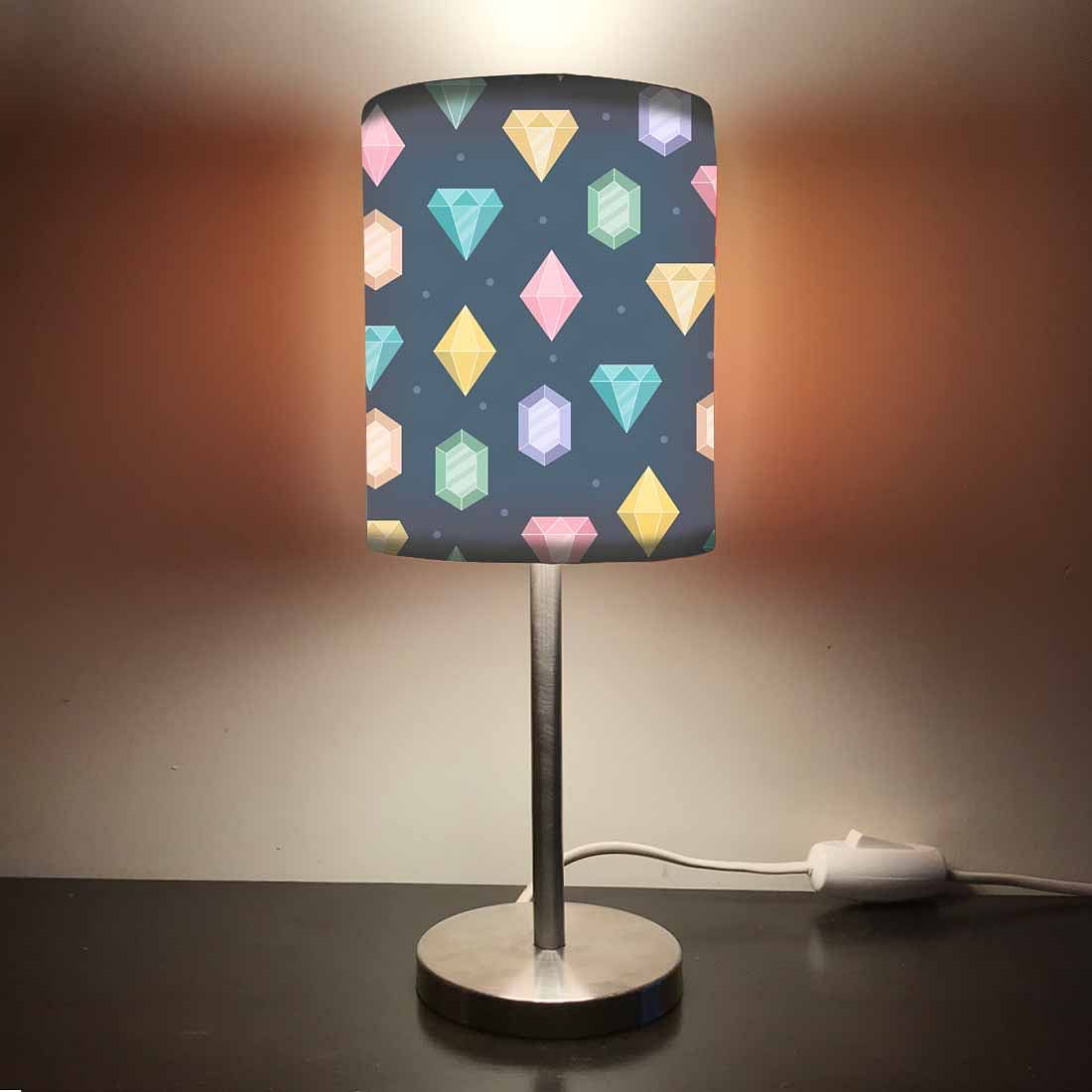 Mini Lamp Kids Room Bedside Lamp -Jewels 0077 Nutcase