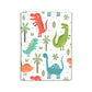 Designer Passport and Luggage Tag Set for Kids - Dinosaurs