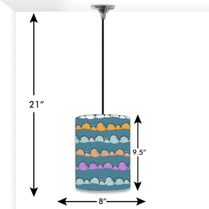 Modern Outdoor Pendant Lamp - Clouds of Color Nutcase