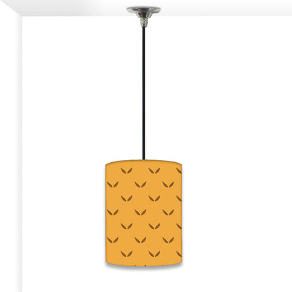 Budget Friendly Pendant Lamp - Rust Color Minimal Nutcase