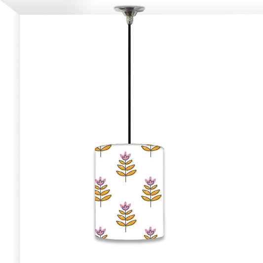 Simple Ceiling Pendant Lamp - Yellow Leaf Nutcase