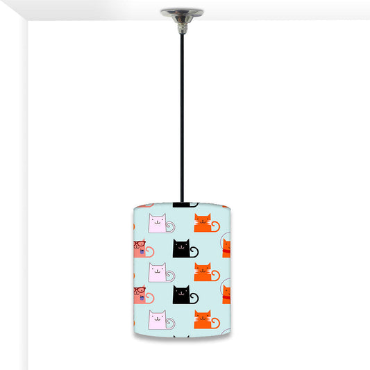 Designer Cute Hanging Pendant Lamp - Cute Cats Nutcase