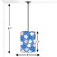 Flower Hanging Pendant Lamp - Blue Flower Nutcase