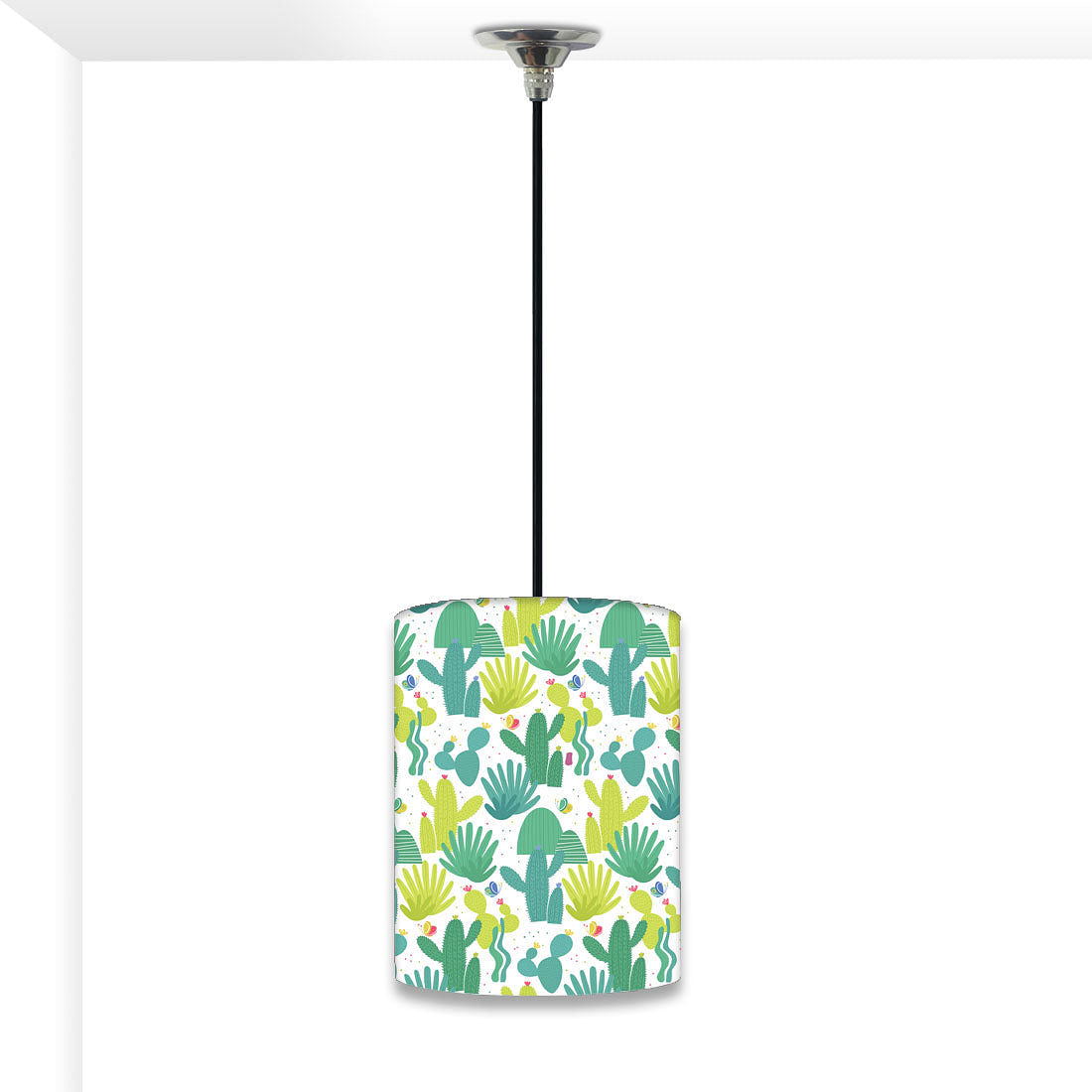 Cool Ceiling Pendant Lamp - Yellow Cactus Nutcase