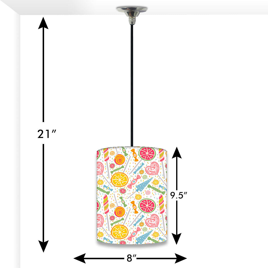 Best Ceiling Pendant Lamp - Colorful Candy Nutcase