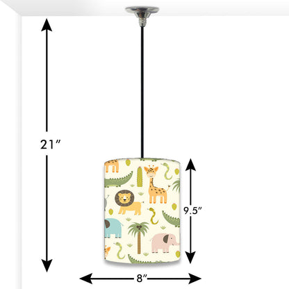 Kids Ceiling Pendant Lamp - Cute Animals Nutcase