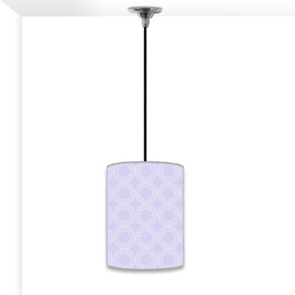 Cool Hanging Pendant Lamp - Purple Geometric Flower Nutcase