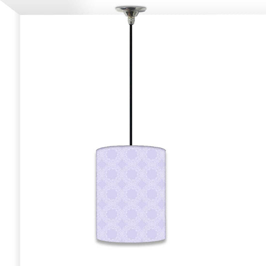 Cool Hanging Pendant Lamp - Purple Geometric Flower Nutcase