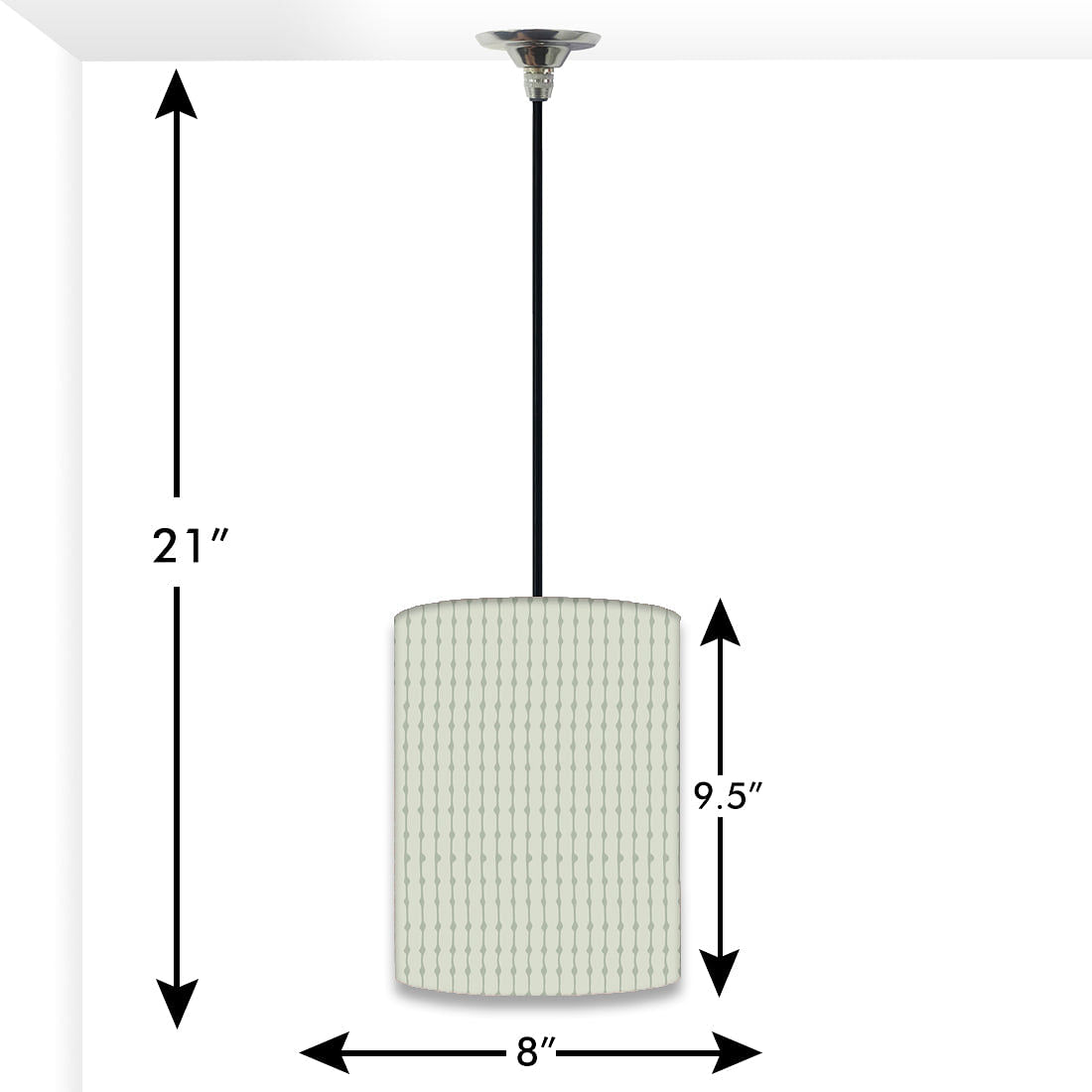 Modern Fancy Ceiling Pendant Lamp - Dotted Lines Nutcase