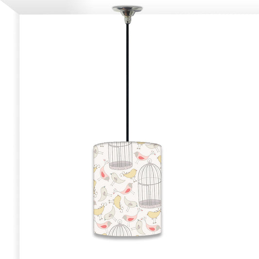 Modern Hanging Pendant Lamp - Bird Cage Nutcase