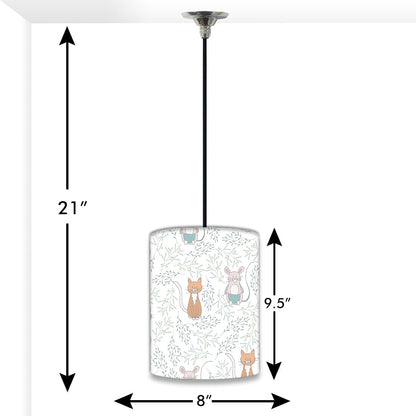 New Nursery Ceiling Pendant Lamp - Cute Rat Nutcase