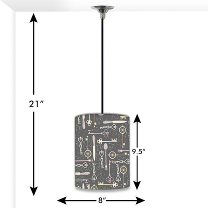 Classic Hanging Pendant Lamp - Classic Keys Nutcase