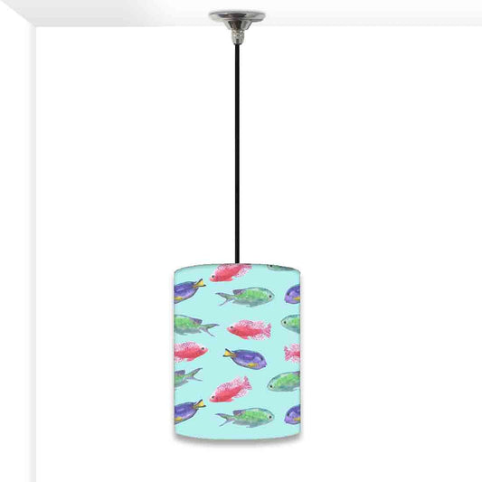 Ceiling Hanging Pendant Lamp Shade - Sweet Fishes Nutcase