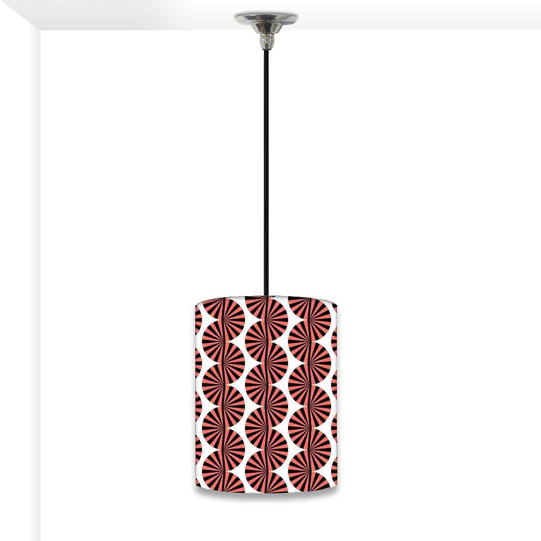 Ceiling Hanging Pendant Lamp Shade - Brown Retro Art Nutcase