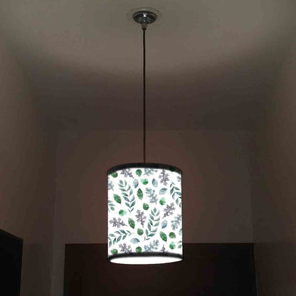 Ceiling Hanging Pendant Lamp Shade - Green Leaf Nutcase