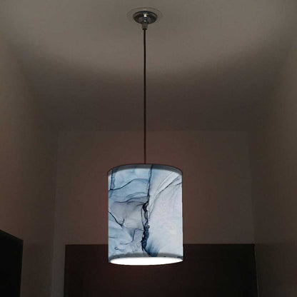 Ceiling Hanging Pendant Lamp Shade - Gray Ink Watercolor Nutcase