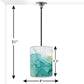 Decorative Ceiling Lamps for Living Room - Watercolor 0195 Nutcase
