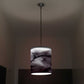 Ceiling Hanging Pendant Lamp Shade - Black Ink Watercolor Nutcase