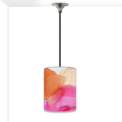 Hanging Lantern Pendant Light Lamps for Bedroom - Watercolor 0216 Nutcase