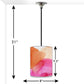Hanging Lantern Pendant Light Lamps for Bedroom - Watercolor 0216 Nutcase