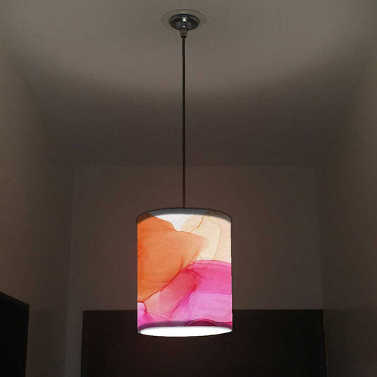 Hanging Lantern Pendant Light Lamps for Bedroom - Watercolor 0216 Nutcase