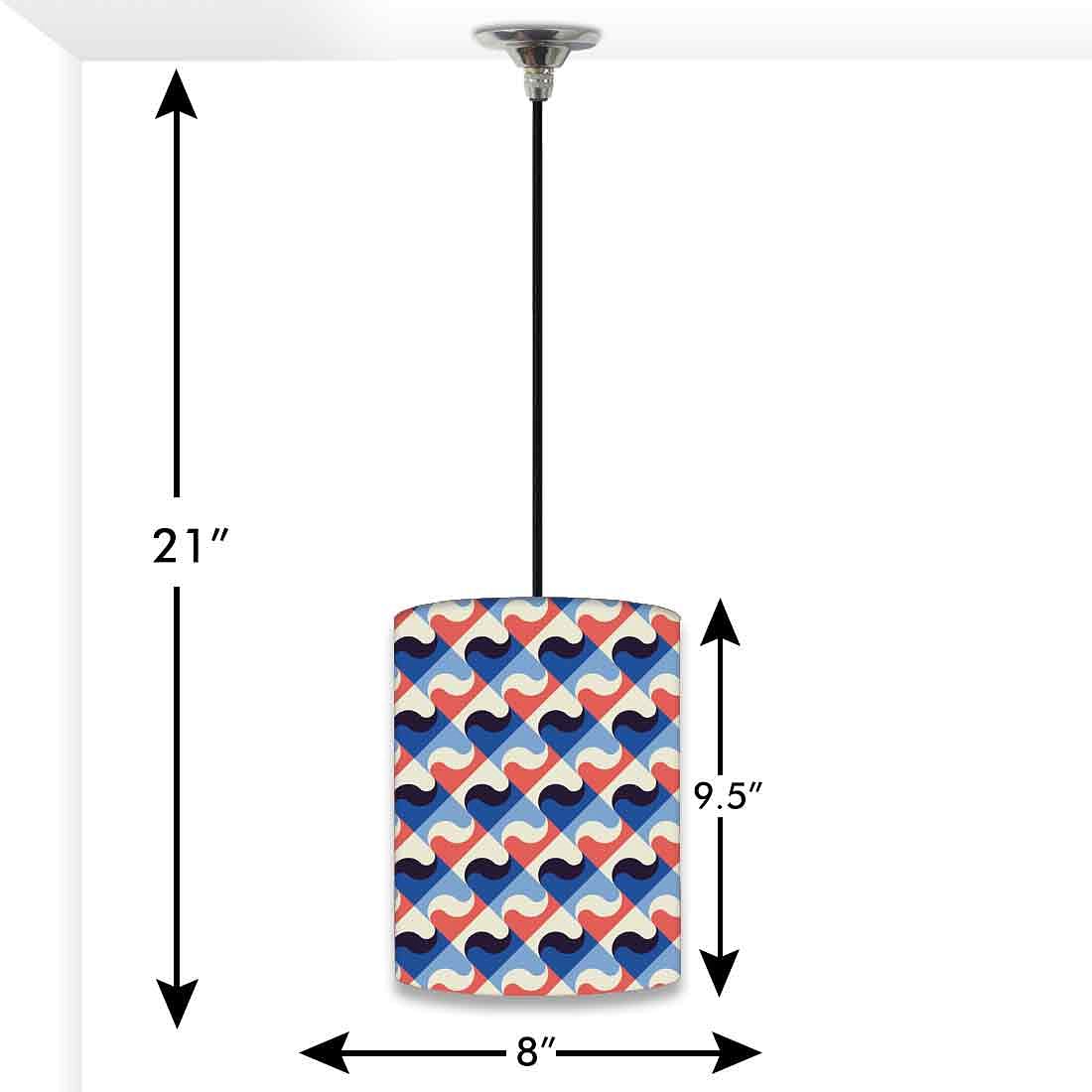 Ceiling Hanging Pendant Lamp Shade - Retro Pattern Nutcase
