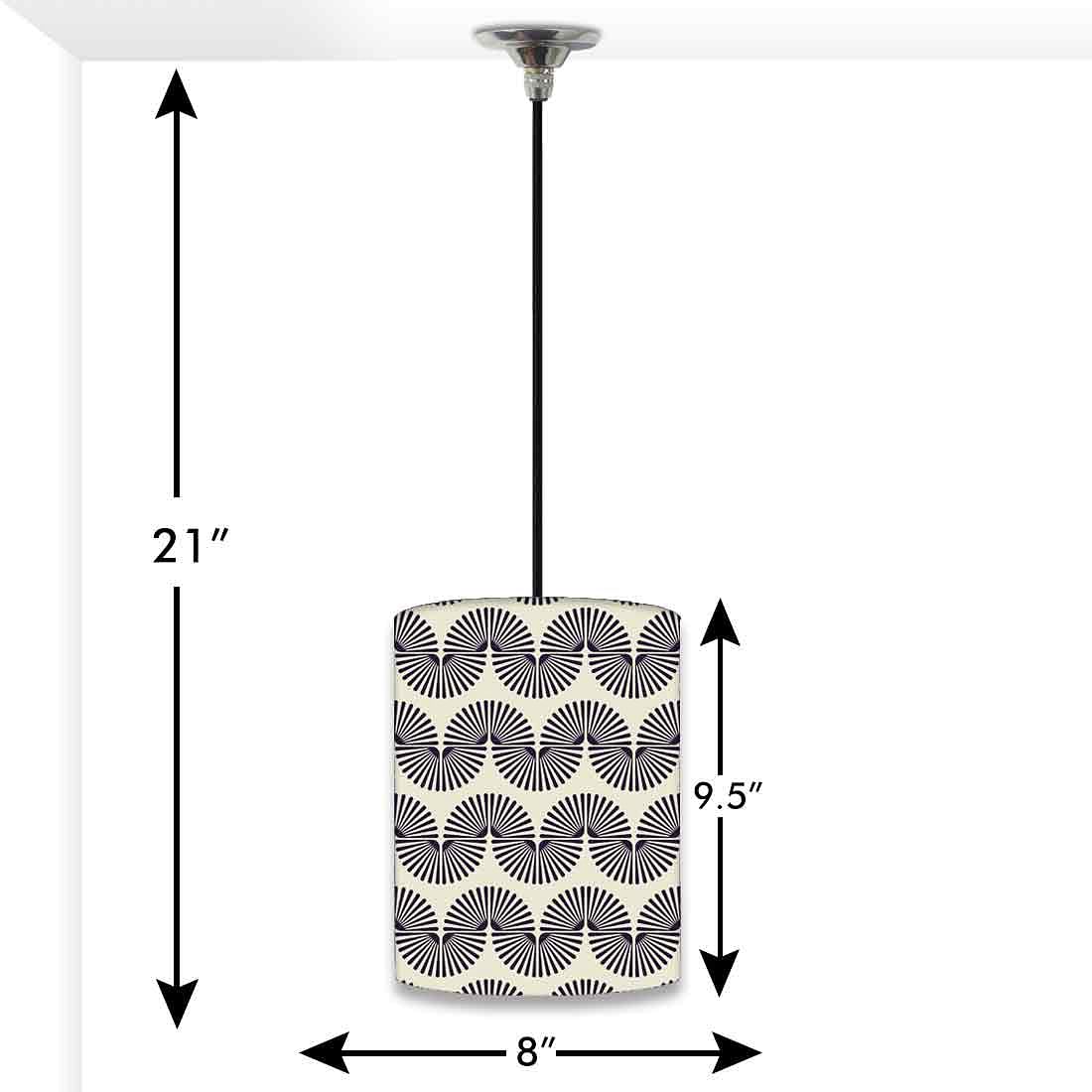 Ceiling Hanging Pendant Lamp Shade - Beautiful Retro Pattern Nutcase