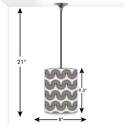 Ceiling Hanging Pendant Lamp Shade - Beautiful Retro Pattern Nutcase