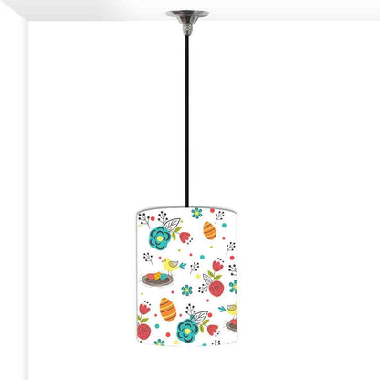 White Pendant Lights Ceiling Lamps - Colorful Eggs - 0243 Nutcase