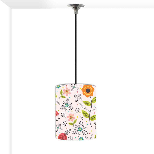 Ceiling Hanging Pendant Lamp Shade - Spring Floral Nutcase