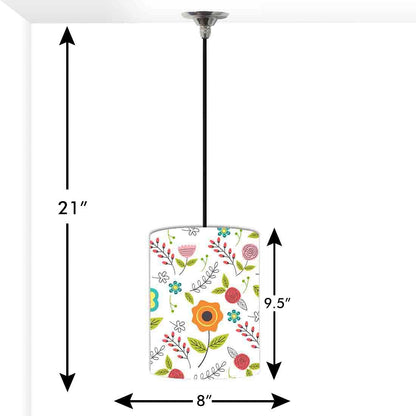 Ceiling Hanging Pendant Lamp Shade - Welcome Spring Nutcase