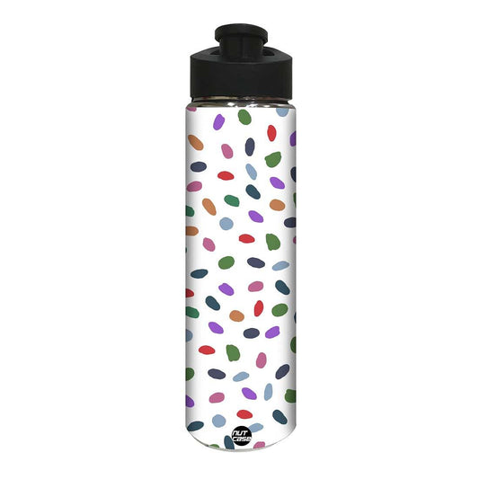 Water Bottle for Kids -  Coloreful Dots Nutcase