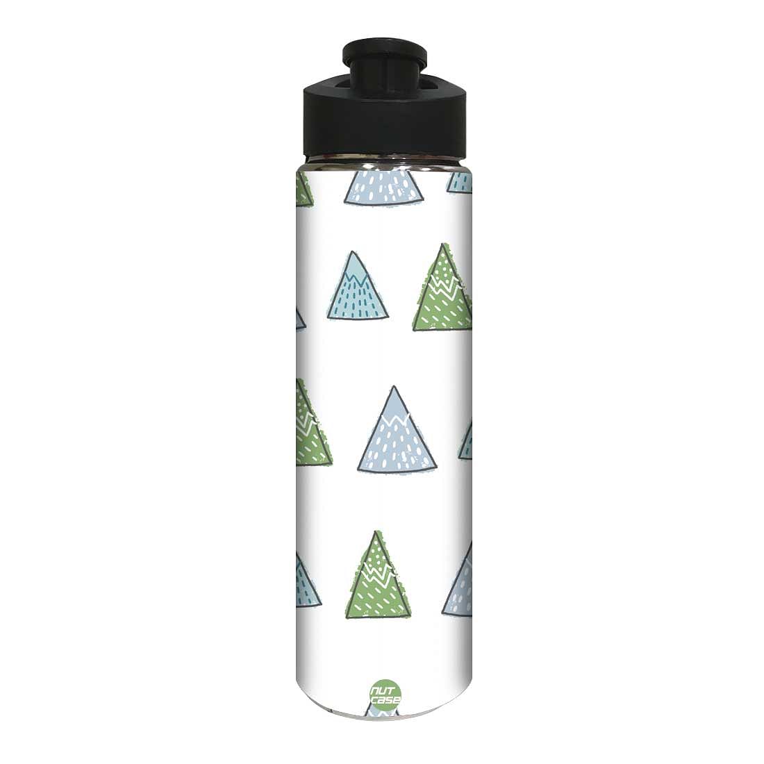 Designer Stainless Steel Sipper Bottle -  Triangle Nutcase