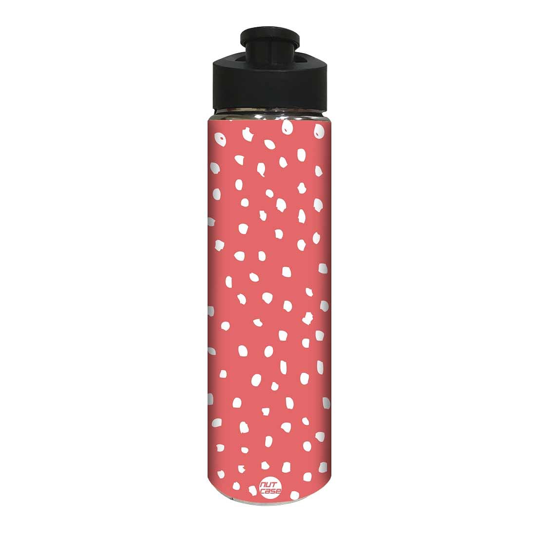 Designer Stainless Steel Sipper Bottle -  Dots Nutcase