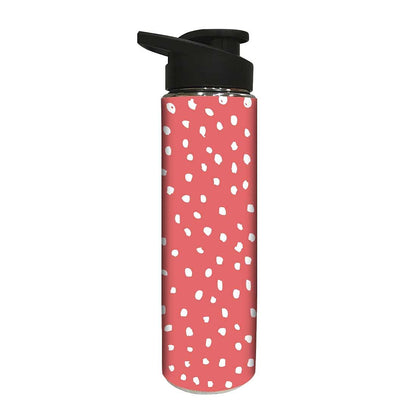 Designer Stainless Steel Sipper Bottle -  Dots Nutcase