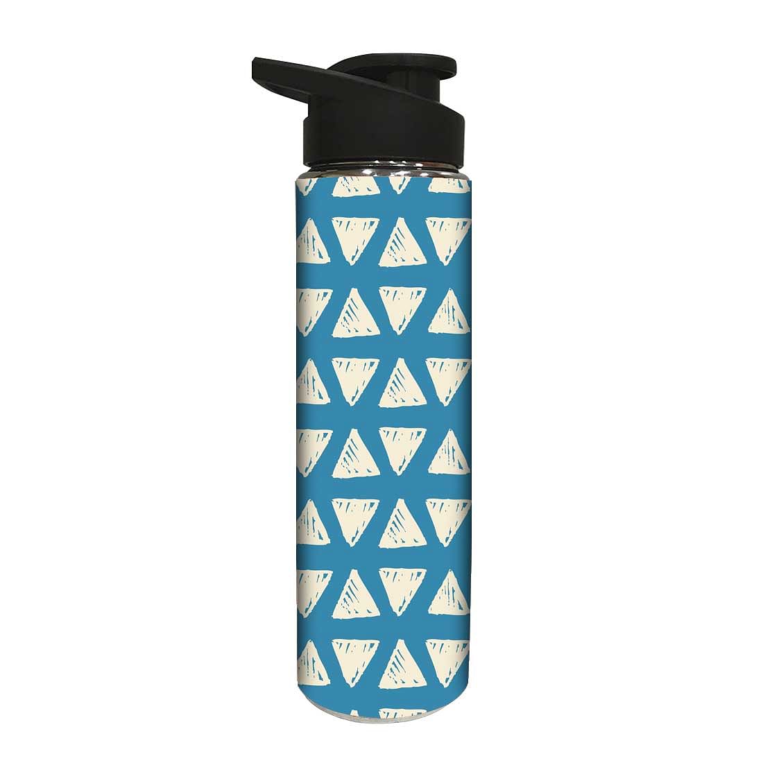 Sipper Stainless Steel  Water Bottle for Kids -  Mini Triangle Nutcase